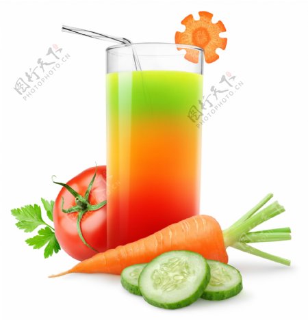 蔬菜汁饮料图片