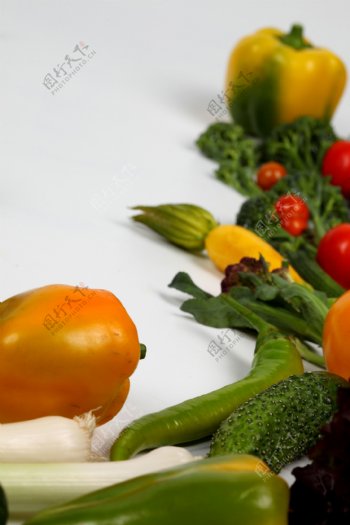 黄瓜西红柿等蔬菜图片