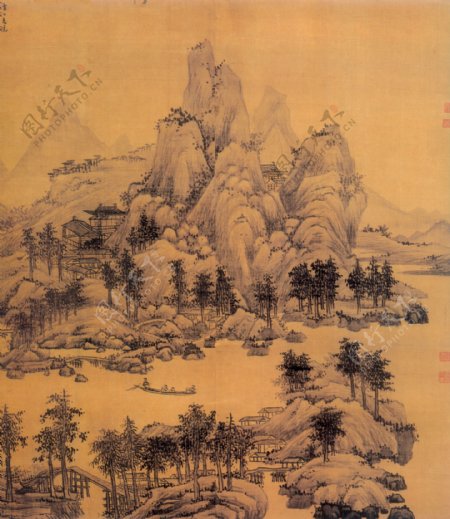 0044山水画古典藏画