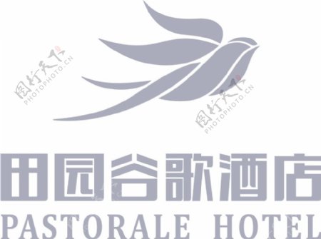 田园谷歌酒店logo