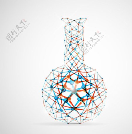 分子结构组成的试剂瓶