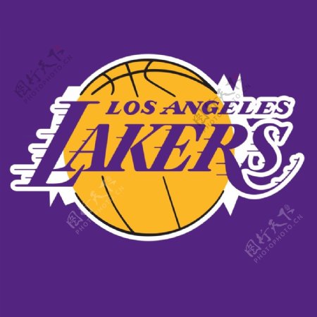 NBA湖人队标志logo