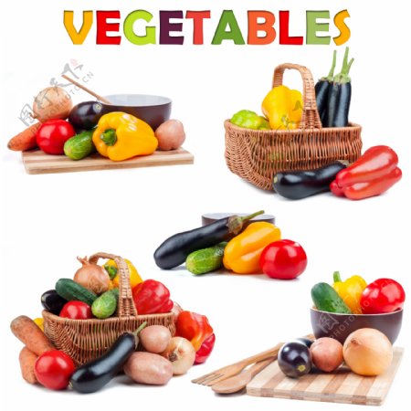彩色蔬菜图片