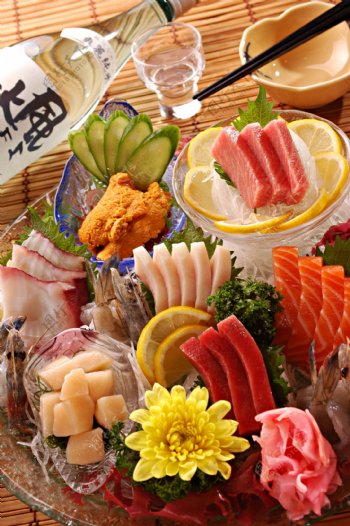 日式帝王料理套餐图片