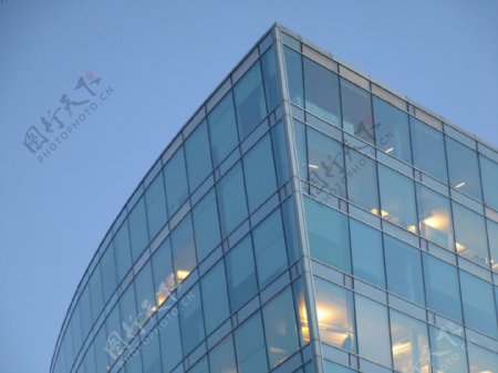 现代玻璃建筑图片