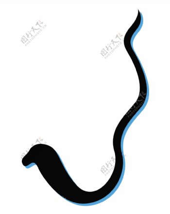 蛇的形状