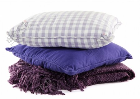 毯子与枕头