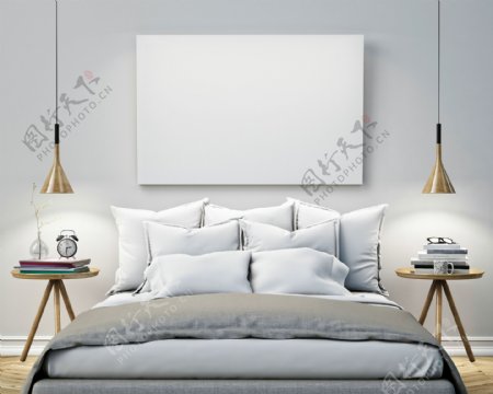 白色装饰卧室设计