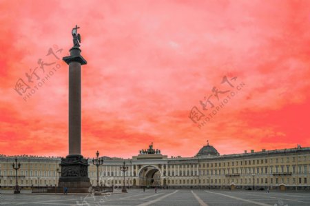 圣彼得堡冬宫广场图片