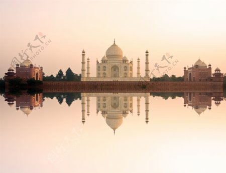 唯美印度泰姬陵图片