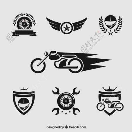 摩托车徽章