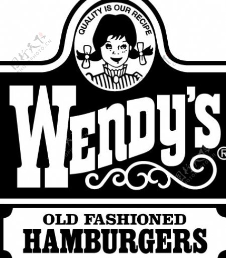 Wendys2logo设计欣赏温迪斯2标志设计欣赏