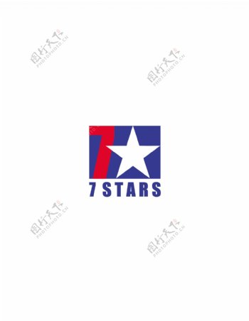 7Starslogo设计欣赏7Stars电脑硬件标志下载标志设计欣赏