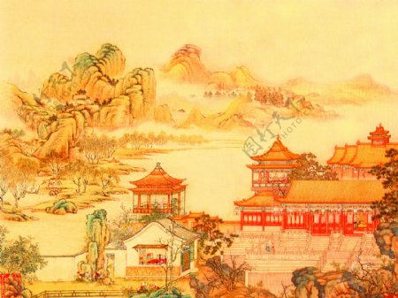 人物名画中国古典藏画0041