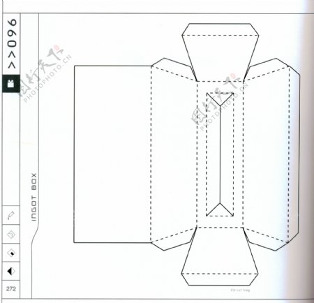 包装盒设计刀模数据包装效果图167