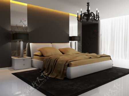 2012卧室装修效果图高清图片素材