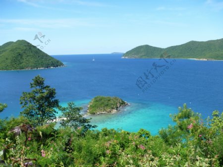 美丽海岛风景图片