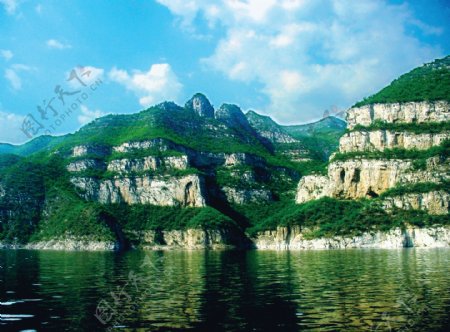 黄河三峡风光图片