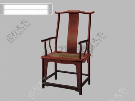 3d明清木椅
