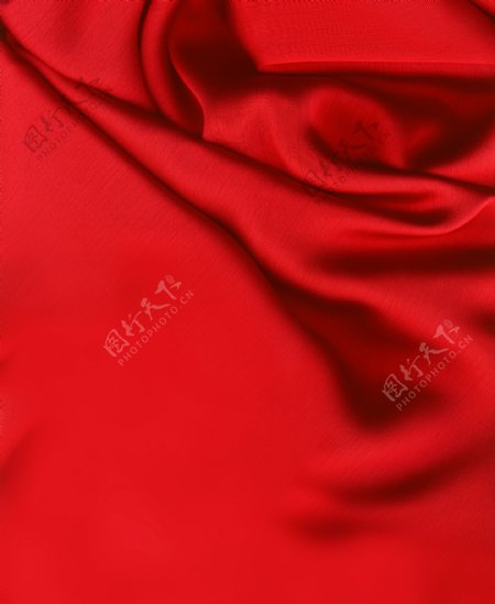 优雅的软红缎子的背景