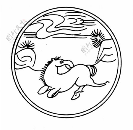动物图案元明时代图案中国传统图案15