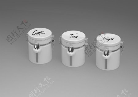 咖啡陶瓷容器