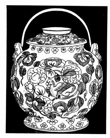 古代器物图案隋唐五代图案中国传统图案095