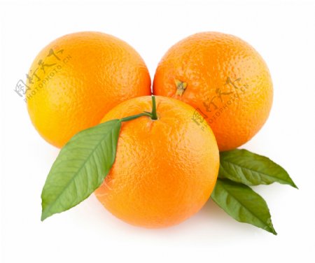 新鲜橙子高清摄影图片