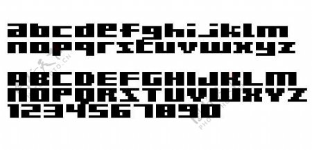 BMrizerA6像素字体