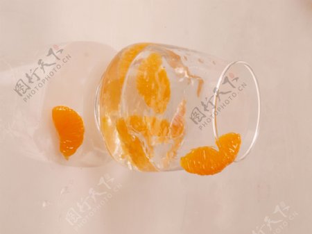 橘子橘子瓣图片