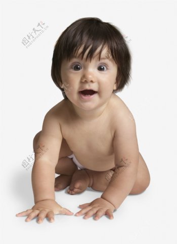 表情丰富的外国小宝宝图片