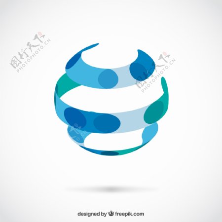 环形球体标志