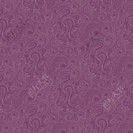 紫色的漩涡图案