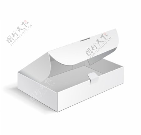 空白包装纸盒