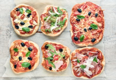 意大利披萨美食图片