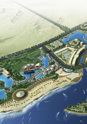 23.Bahrain滨海度假休闲中心城市设计EDAW