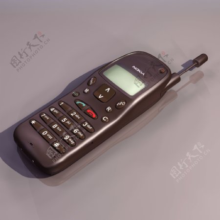 无线电话3D模型