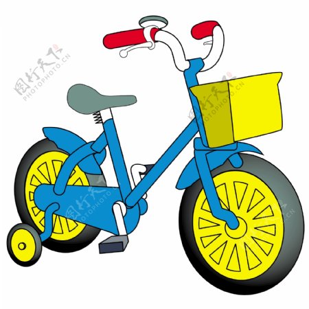 自行车交通工具矢量EPS格式0007