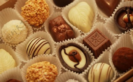 巧克力糖果食物图片