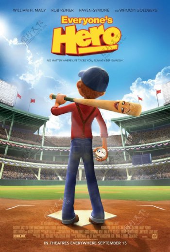 棒球小英雄海报