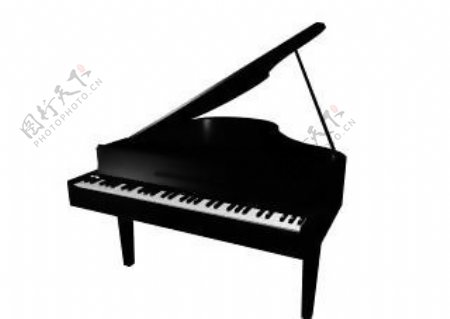 钢琴3dmax模型2