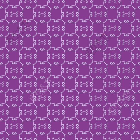 紫色的装饰性图案