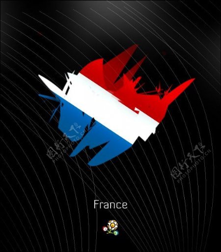 位图主题2012欧洲杯符号旗帜免费素材