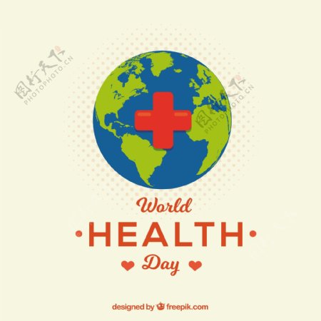 健康日背景与世界