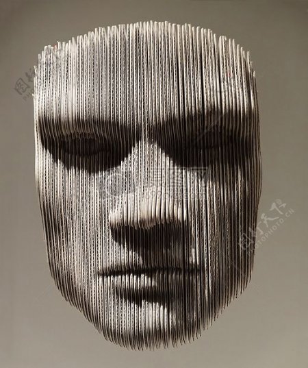 折纸的人脸艺术