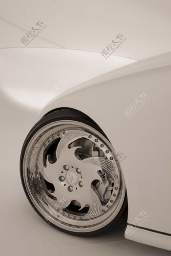 汽车车轮摄影图片