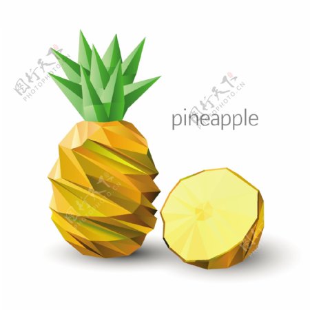 创意水果菠萝图片
