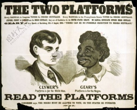 种族主义的海报