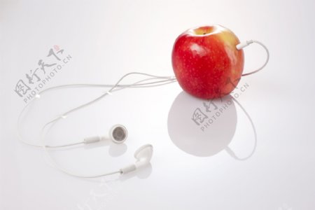 苹果耳机图片