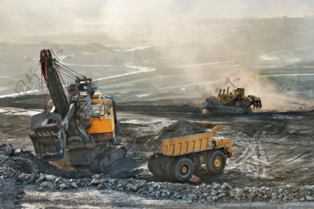 煤场工作图片